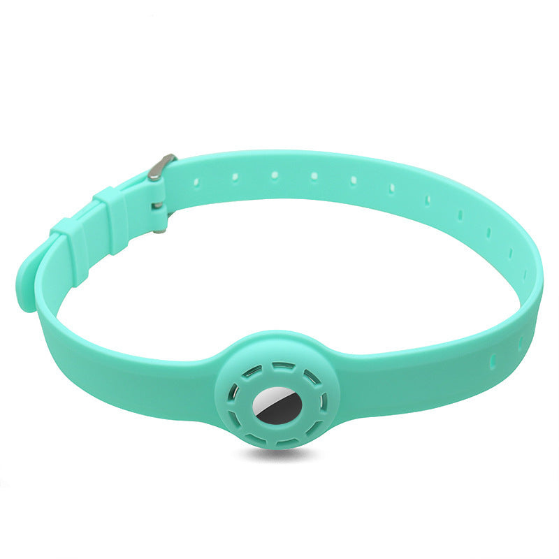 Silicone Airtag Pet Collar Holder – Anti-Lost Tracker Case for Dogs & Cats