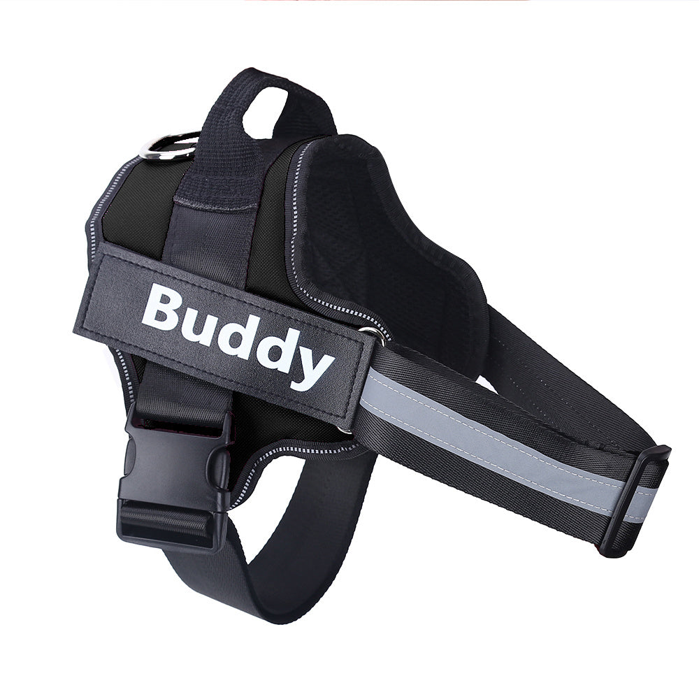 Personalized No-Pull Dog Harness – Reflective, Breathable & Adjustable