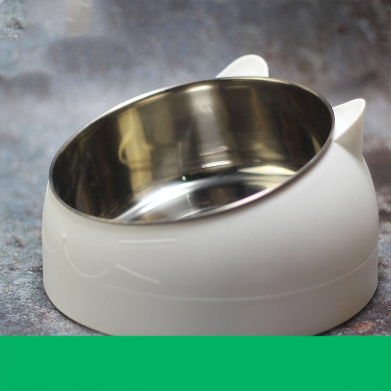 Cat Head Shaped Stainless Steel Bowl – Small, Medium & Large