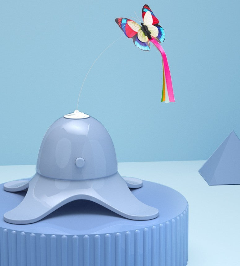 Flying Butterfly Cat Toy