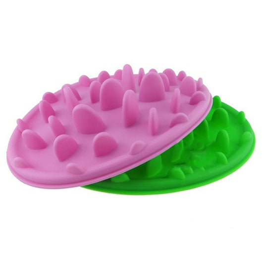 Dog Slow Food Anti-choke Silicone Pet Slow Food Bowl