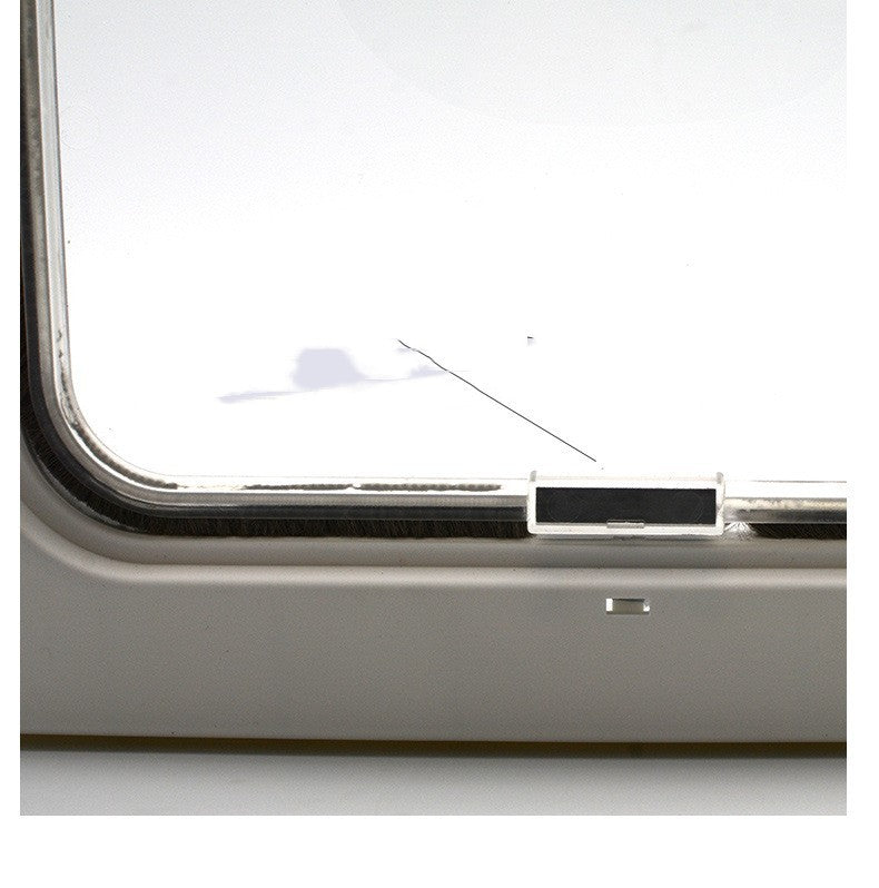 Plastic Pet Door With Durable Swing Flap Gate