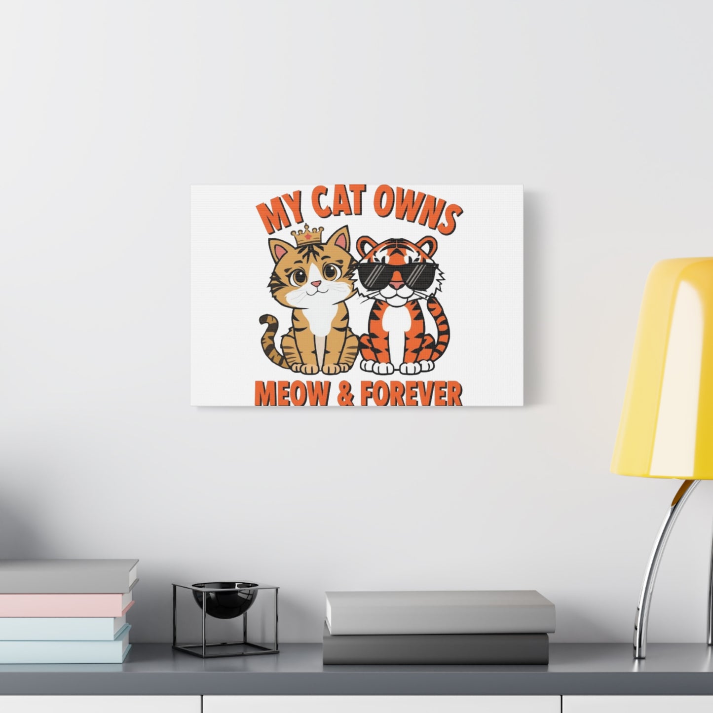 Wall Canvas - Cat Meme