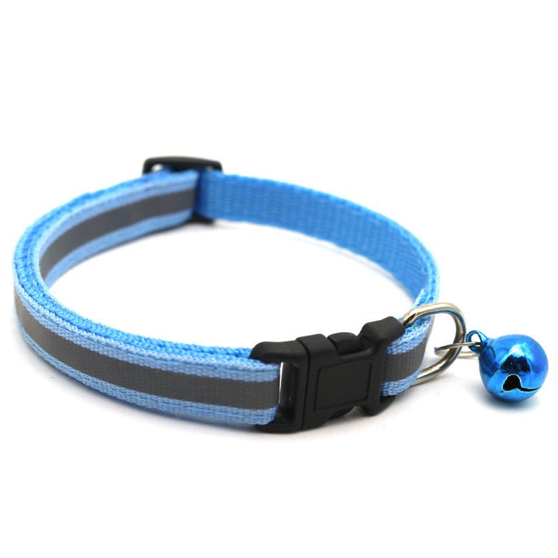 Reflective Cat Collar with Bell