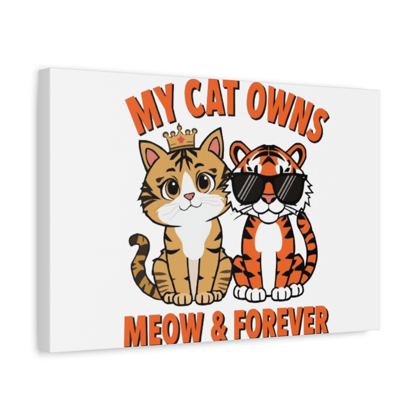 Wall Canvas - Cat Meme