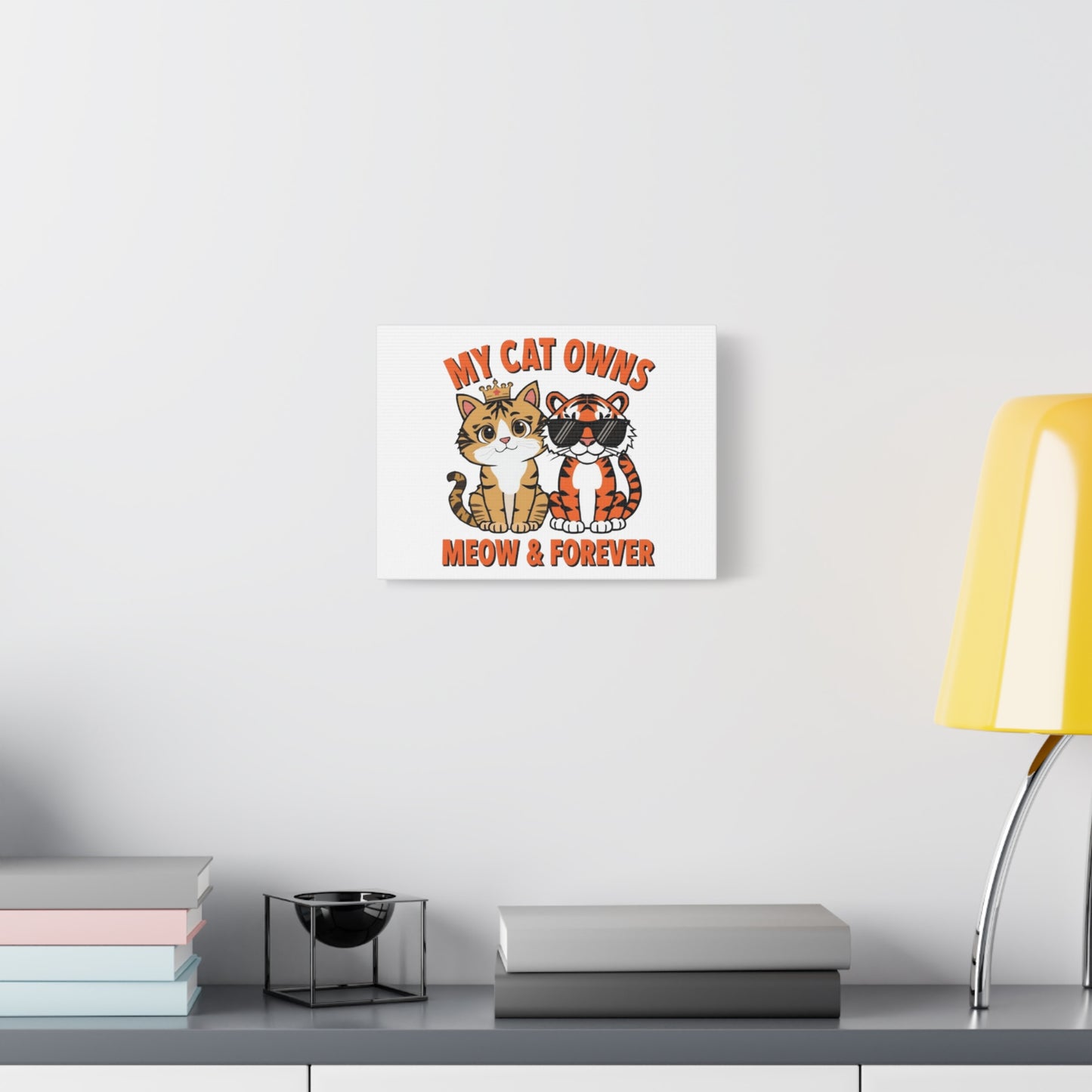 Wall Canvas - Cat Meme