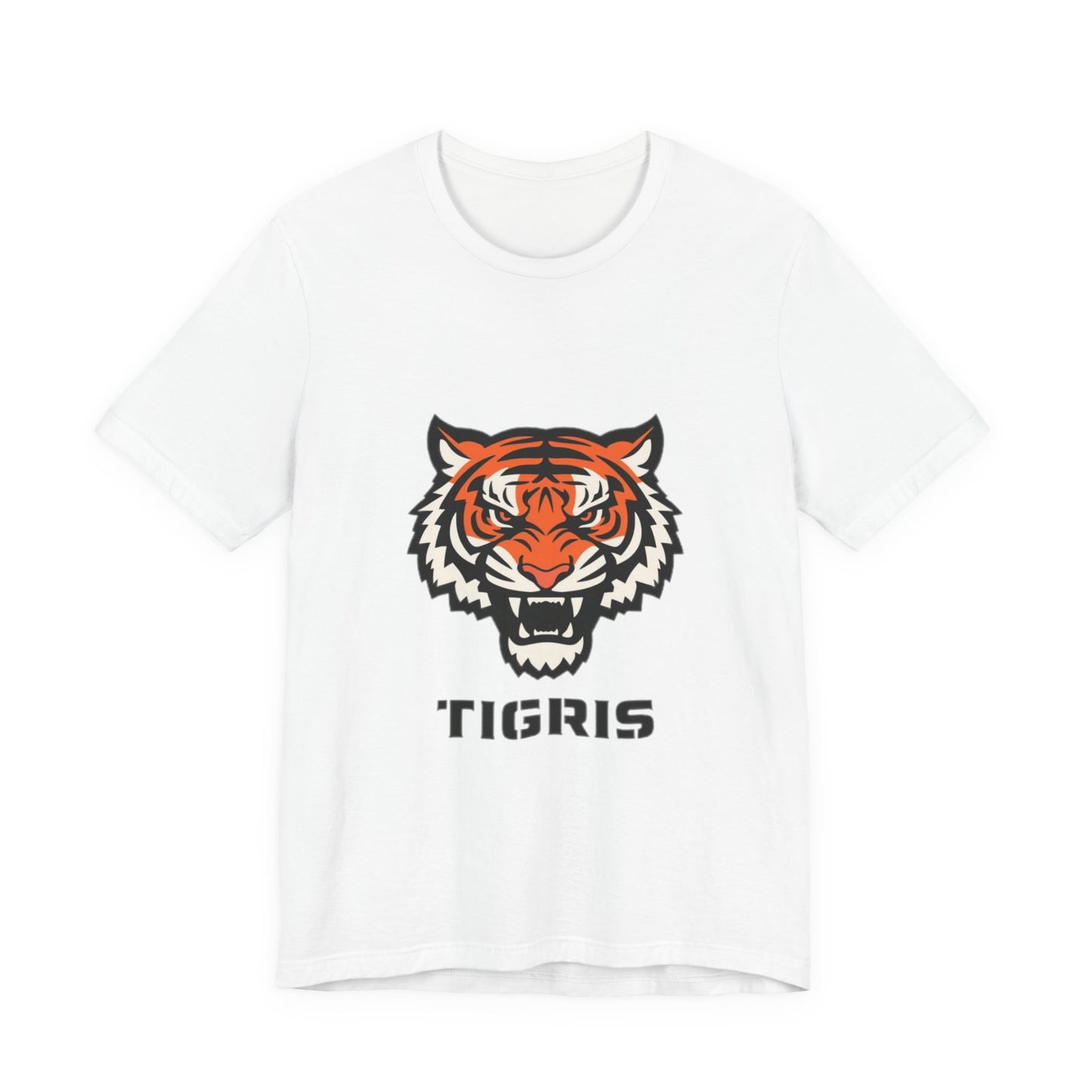 Fierce Tigris Graphic Tee, Unisex Jersey Tee