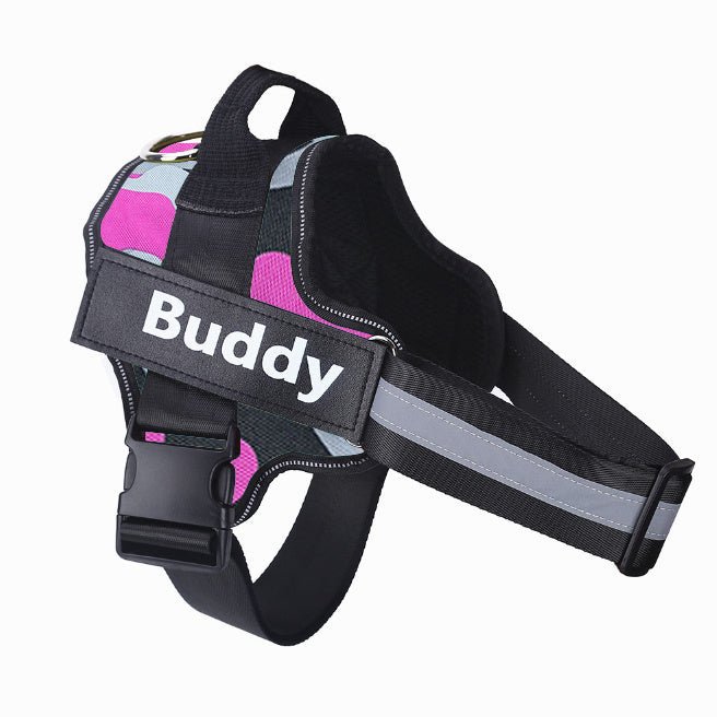 Personalized No-Pull Dog Harness – Reflective, Breathable & Adjustable