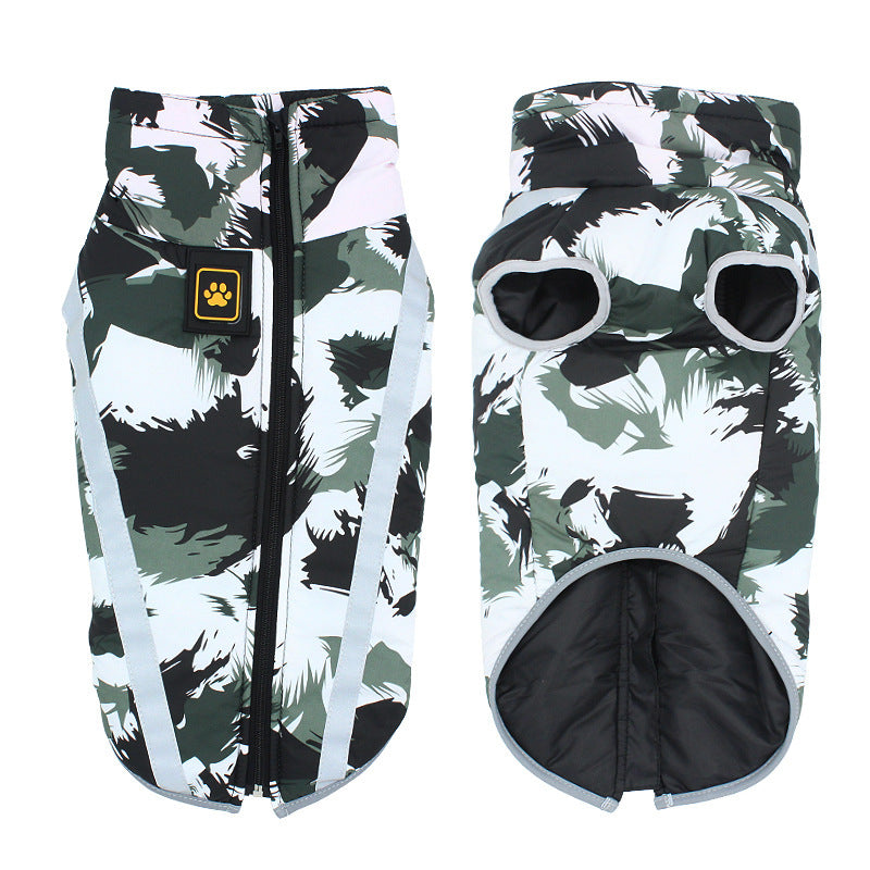 Mesh Dog Coat Jacket – Fleece & Polyester Pet Jacket