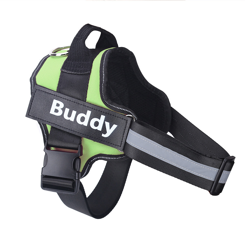 Personalized No-Pull Dog Harness – Reflective, Breathable & Adjustable