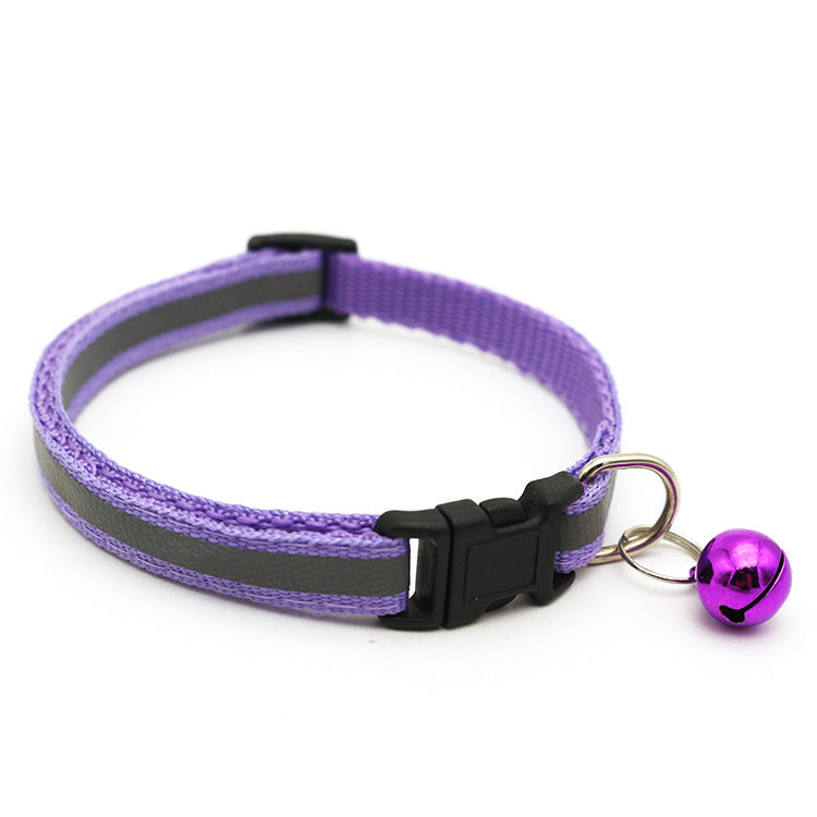 Reflective Cat Collar with Bell