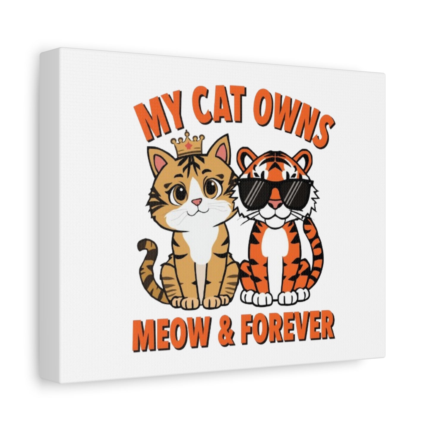 Wall Canvas - Cat Meme