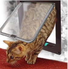 4-Way Lockable Flap Pet Door