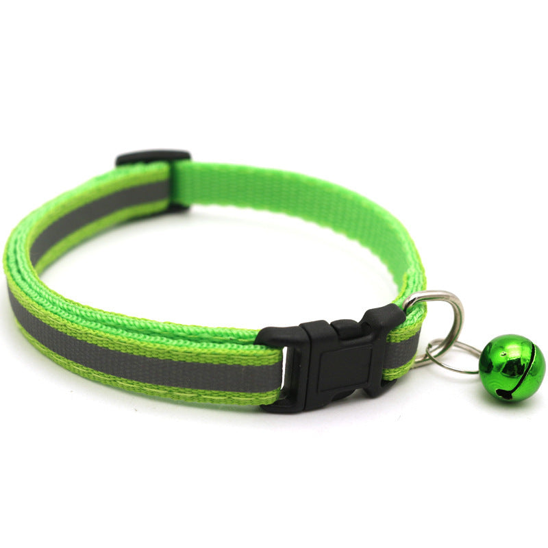 Reflective Cat Collar with Bell
