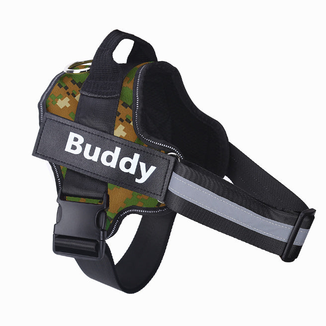 Personalized No-Pull Dog Harness – Reflective, Breathable & Adjustable