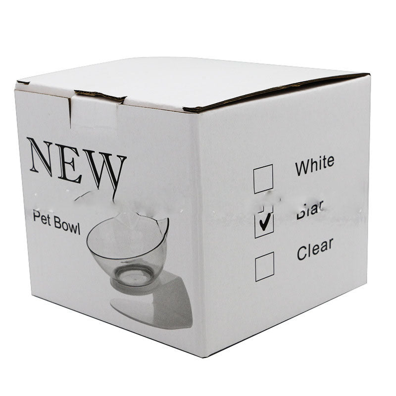 Non-Slip Elevated Double Cat Bowl with Stand Food & Water Feeder