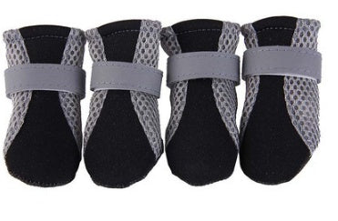 Reflective Walking and Running Dog Shoes