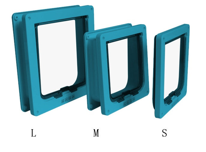 4-Way Lockable Flap Pet Door