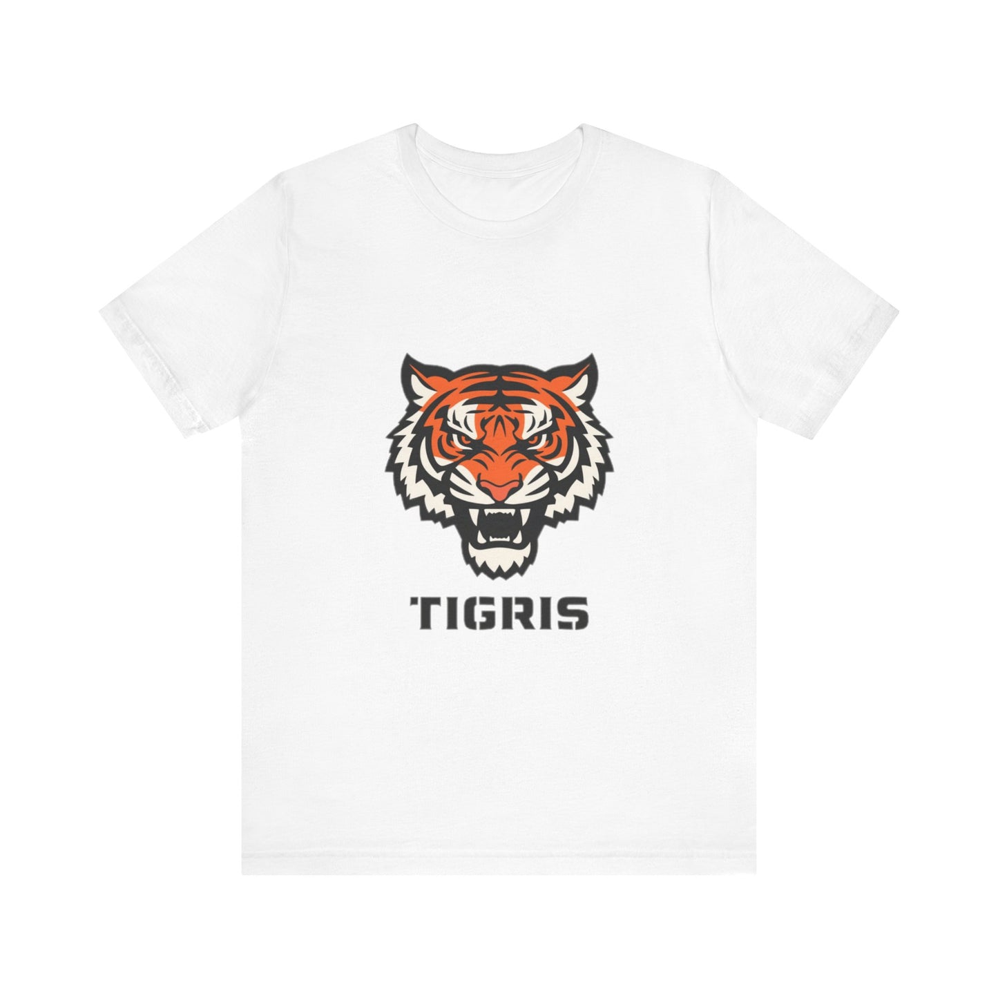 Fierce Tigris Graphic Tee, Unisex Jersey Tee