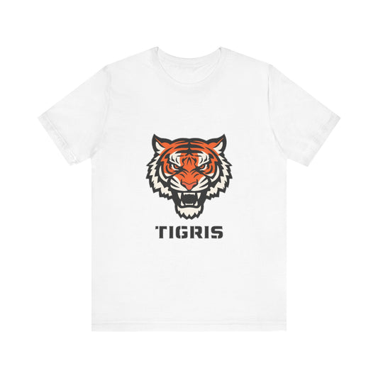 Fierce Tigris Graphic Tee, Unisex Jersey Tee