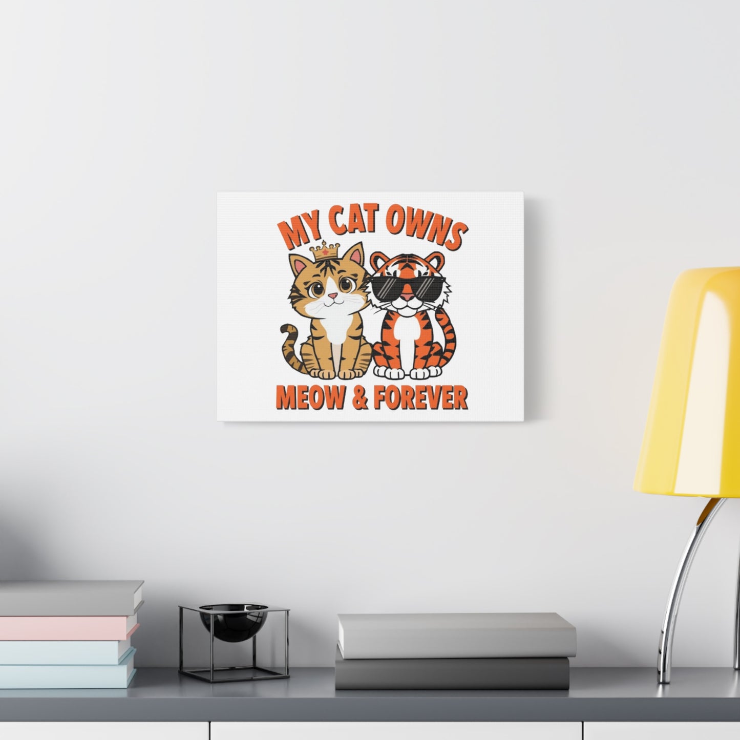 Wall Canvas - Cat Meme