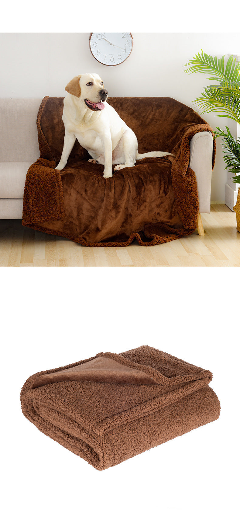 Waterproof Plush Pet Sofa Cushion