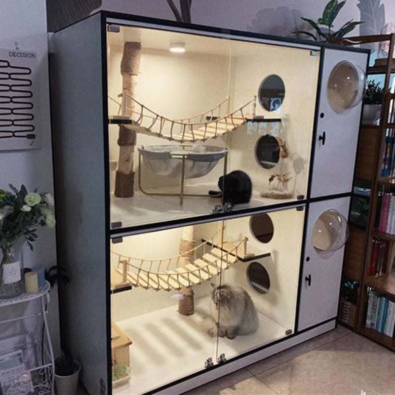 Furniture pine wall hanging cat toy