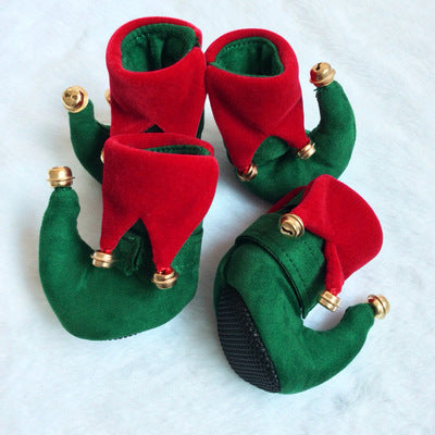 Stylish Dog Christmas Shoes - Comfy Holiday Paw Protection