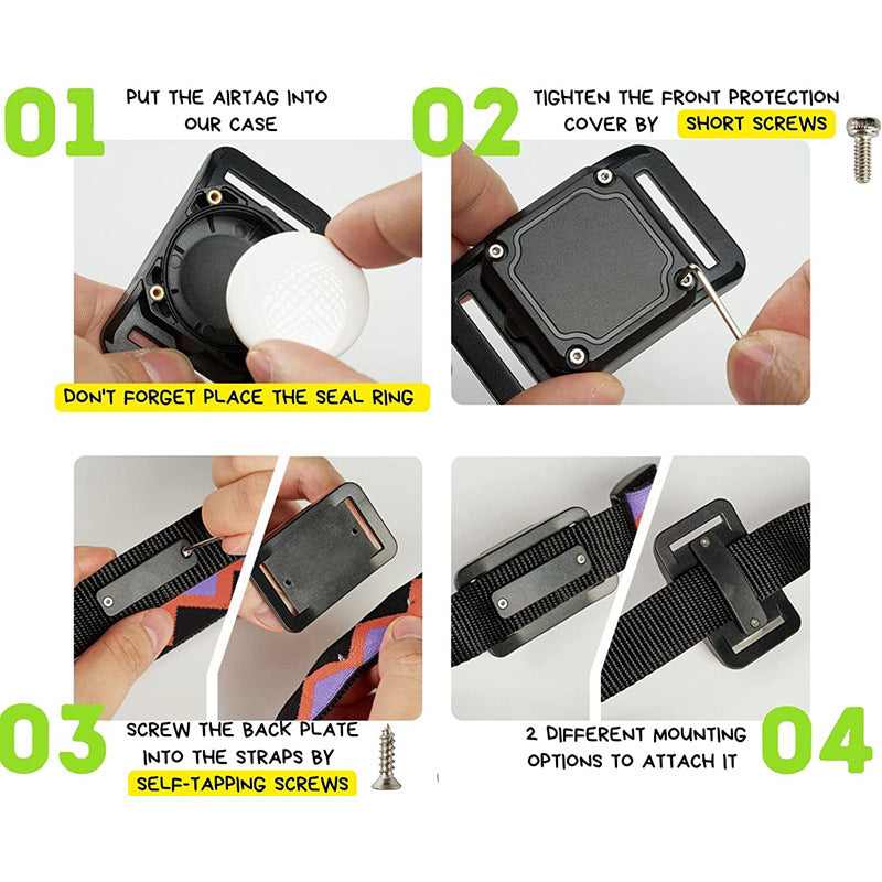 Waterproof AirTag Pet Tracker