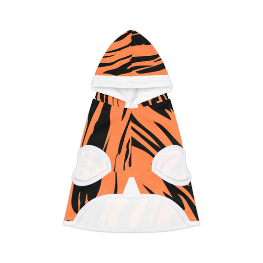 Pet Hoodie - Tiger Stripes Design