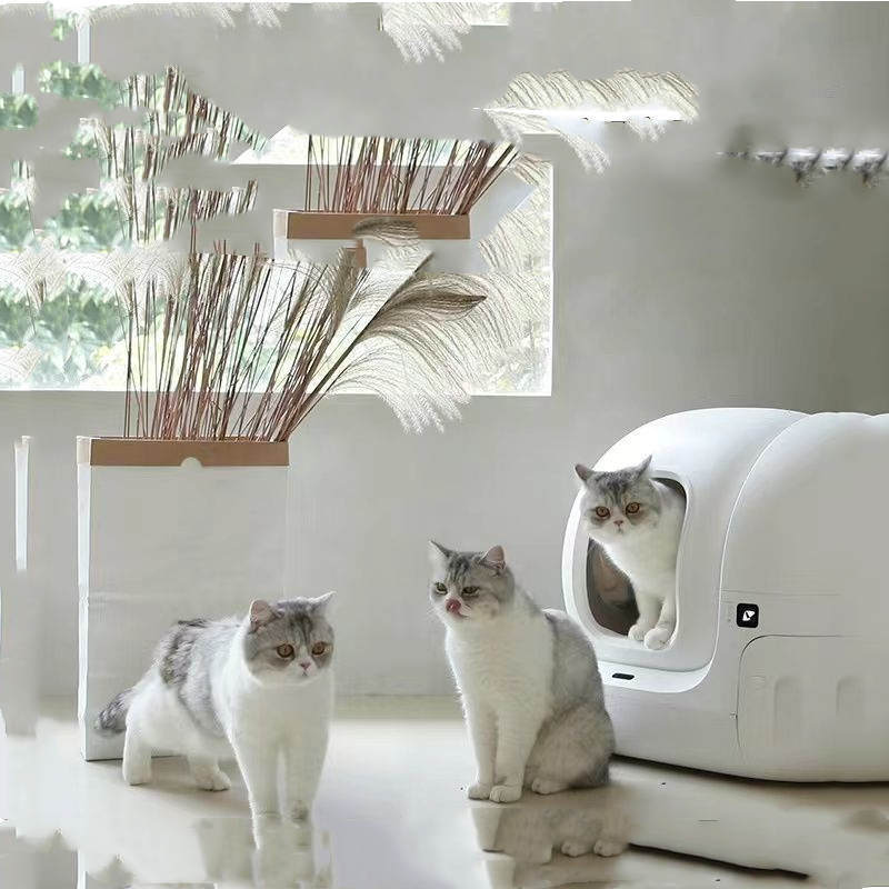 Smart MAX Fully Automatic Large Cat Litter Box Spacious & Self-Cleaning