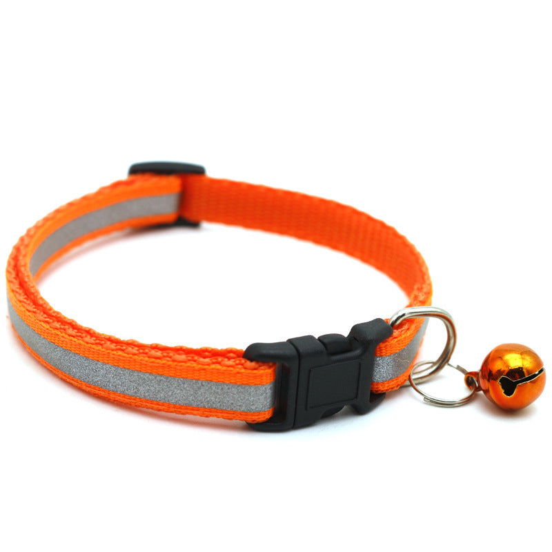 Reflective Cat Collar with Bell