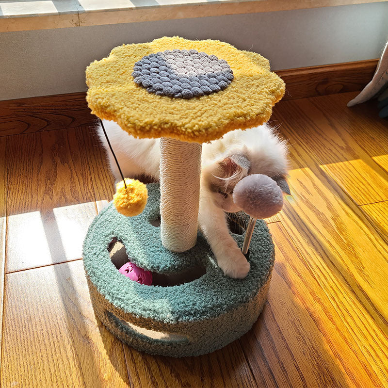 ToyTigris Interactive Cat Scratch Tree