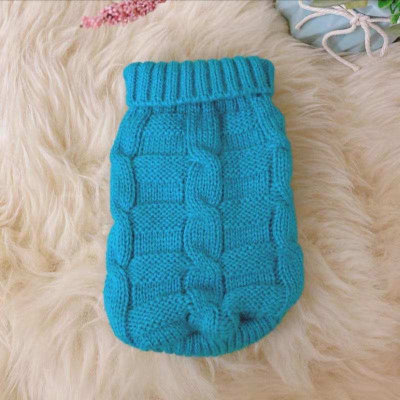 Autumn and Winter Knitted Cat Sweater