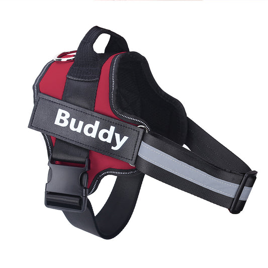 Personalized No-Pull Dog Harness – Reflective, Breathable & Adjustable
