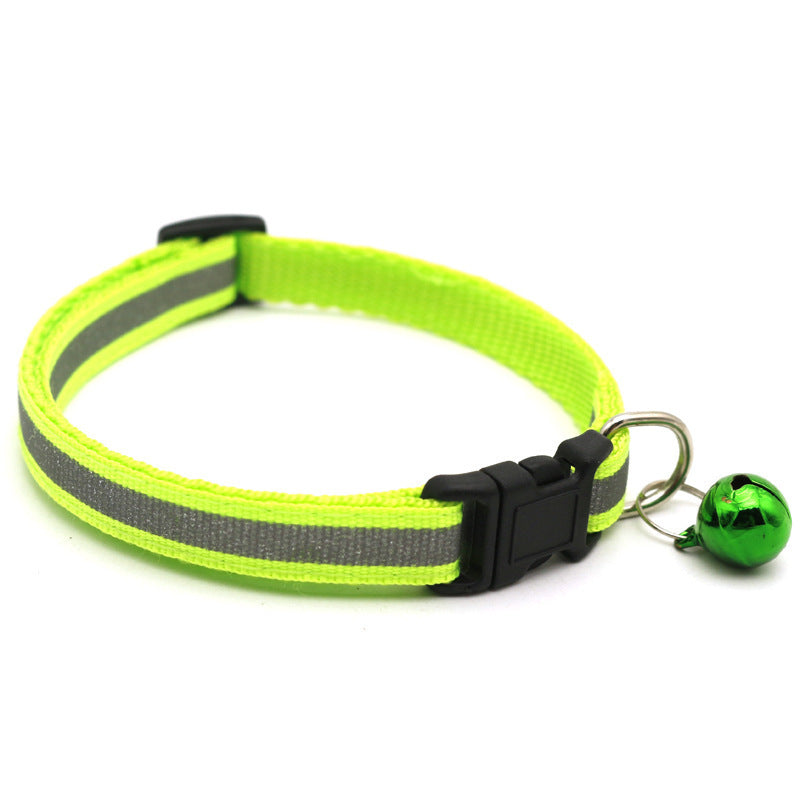 Reflective Cat Collar with Bell