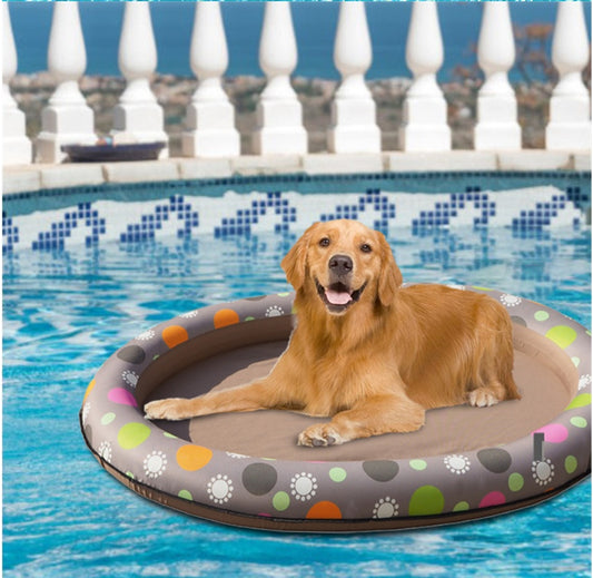 Dog Swimming Pool Inflatable Bed