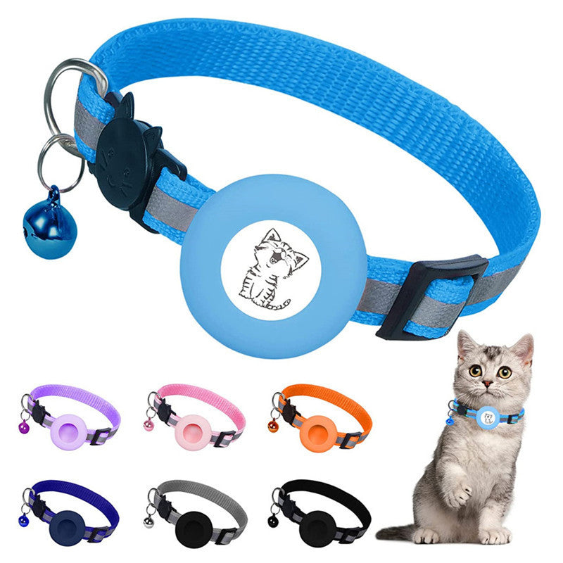 Apple AirTag Cat Tracker – Reflective Collar