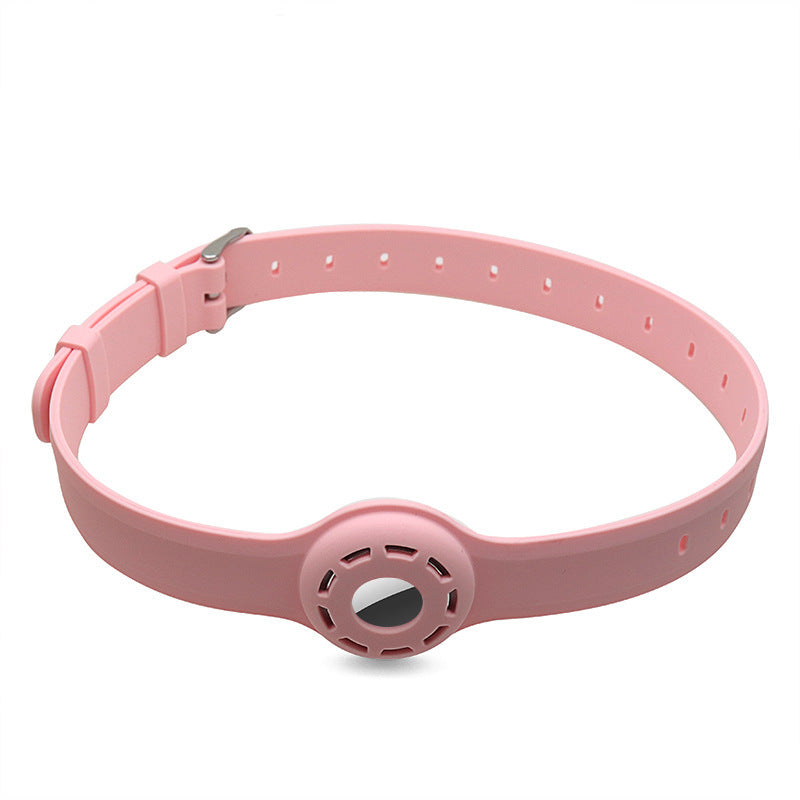 Silicone Airtag Pet Collar Holder – Anti-Lost Tracker Case for Dogs & Cats