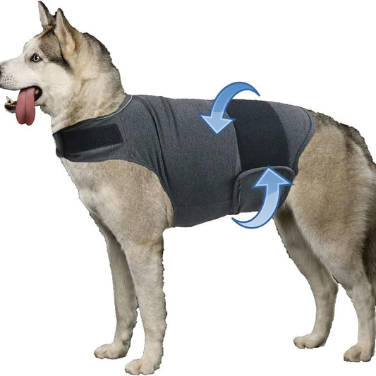 Classic Dog Anxiety Jacket – Breathable Thunder Vest to Calm Stress & Fear