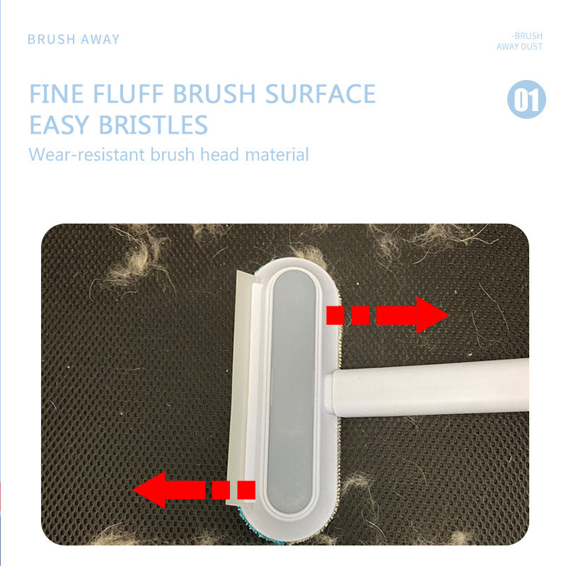 4-in-1 Multi-Purpose Pet Hair & Screen Cleaning Brush