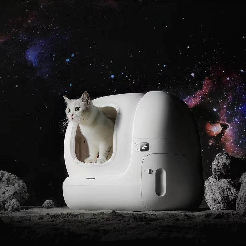 Smart MAX Fully Automatic Large Cat Litter Box Spacious & Self-Cleaning