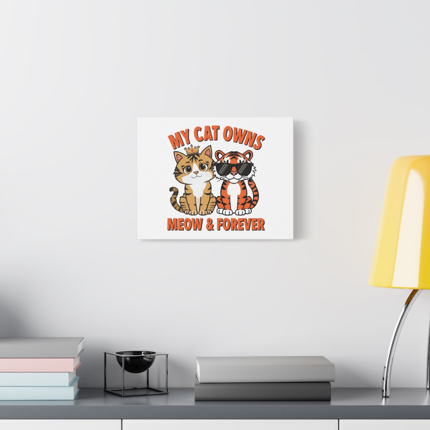 Wall Canvas - Cat Meme