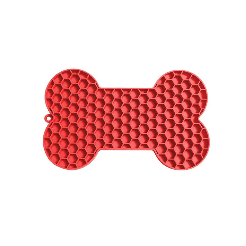 Silicone dog non-slip placemat