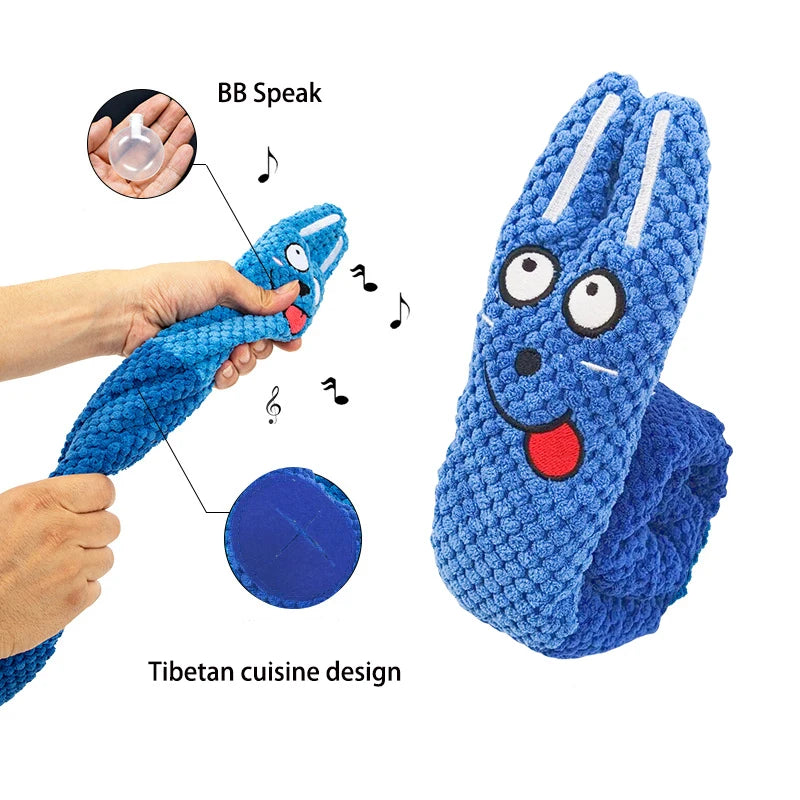 Interactive Sounding Durable Plush Dog Toy