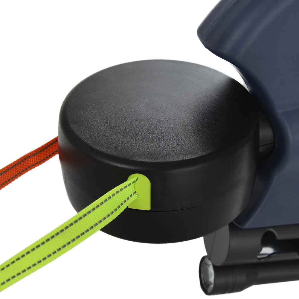 3m Dual Retractable Dog Leash With Lights