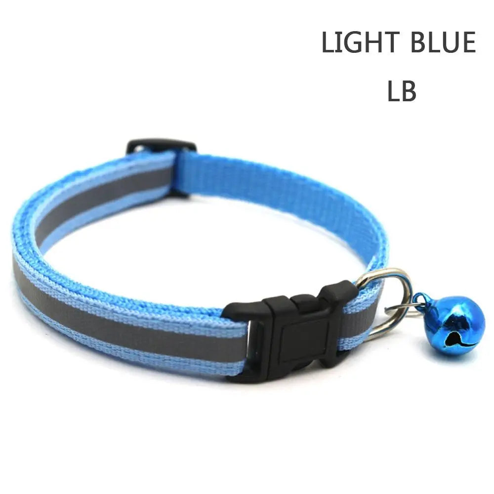 Safety Light Up Night Nylon Soft Adjustable For Dogs And Cats