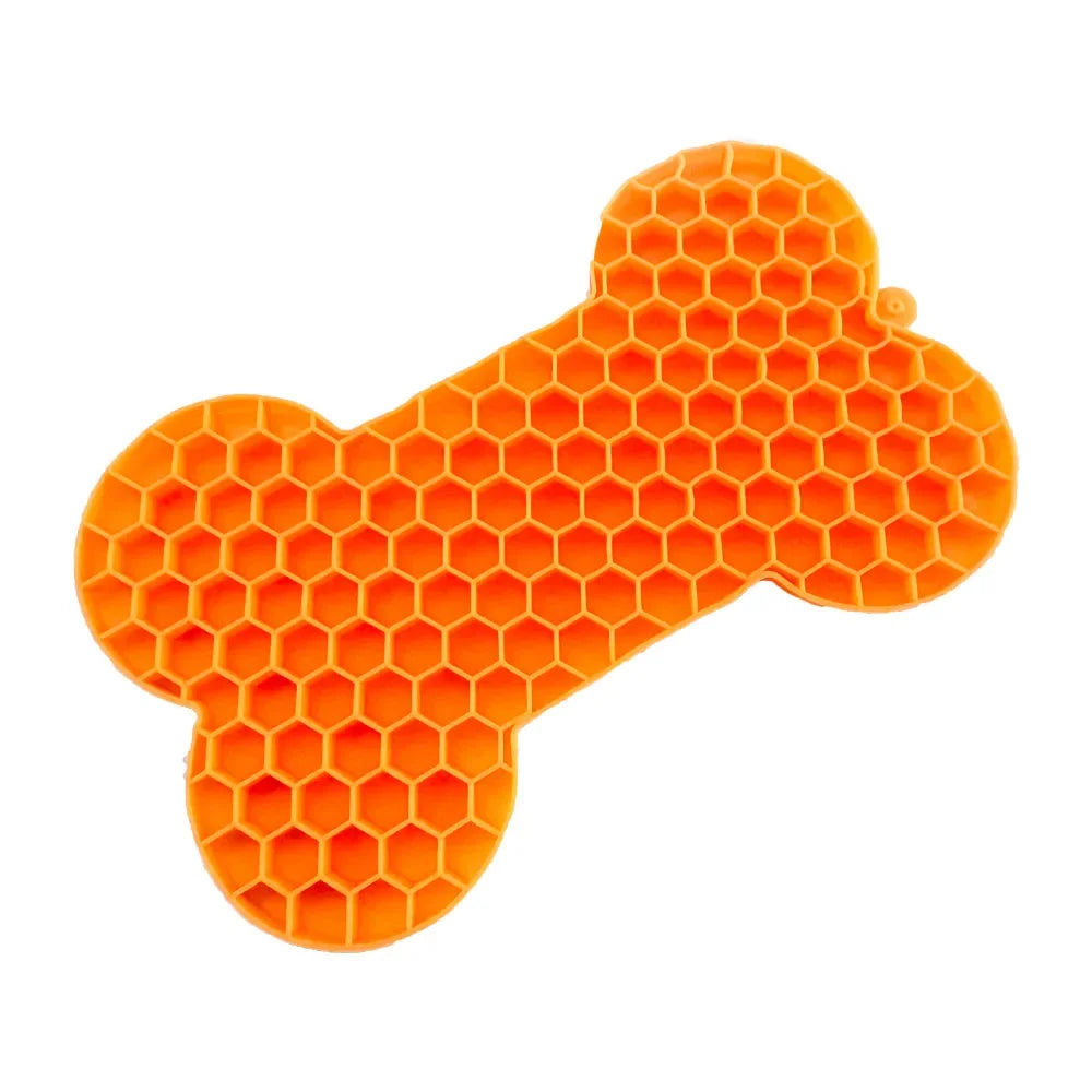 Silicone dog non-slip placemat