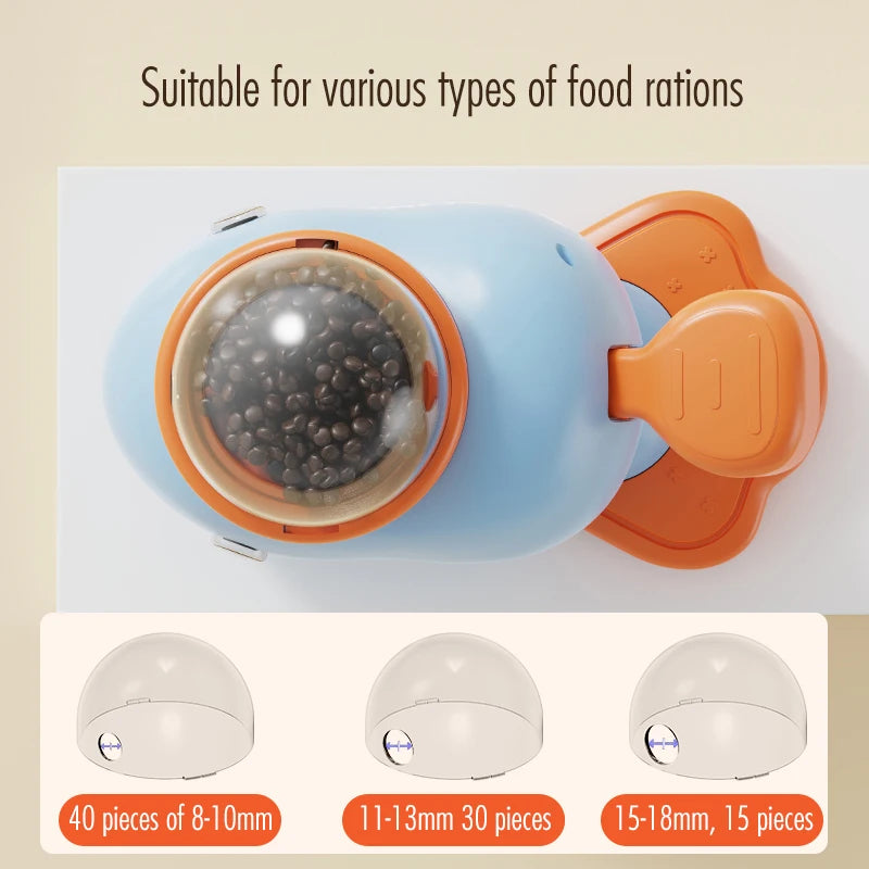 Interactive Dog Food Dispenser Whale Design