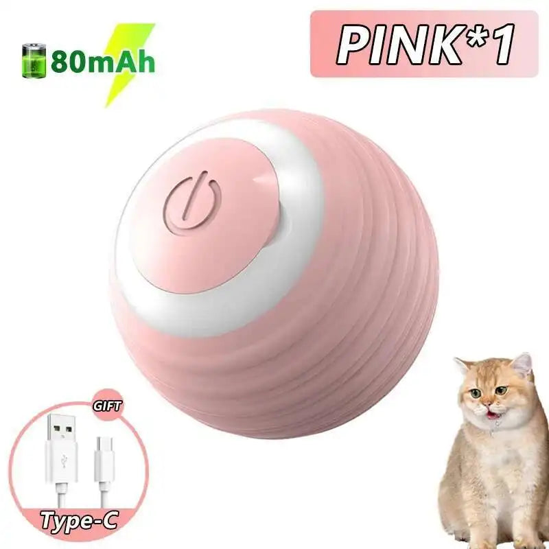 Smart Dog Toy Ball With RGB Lights
